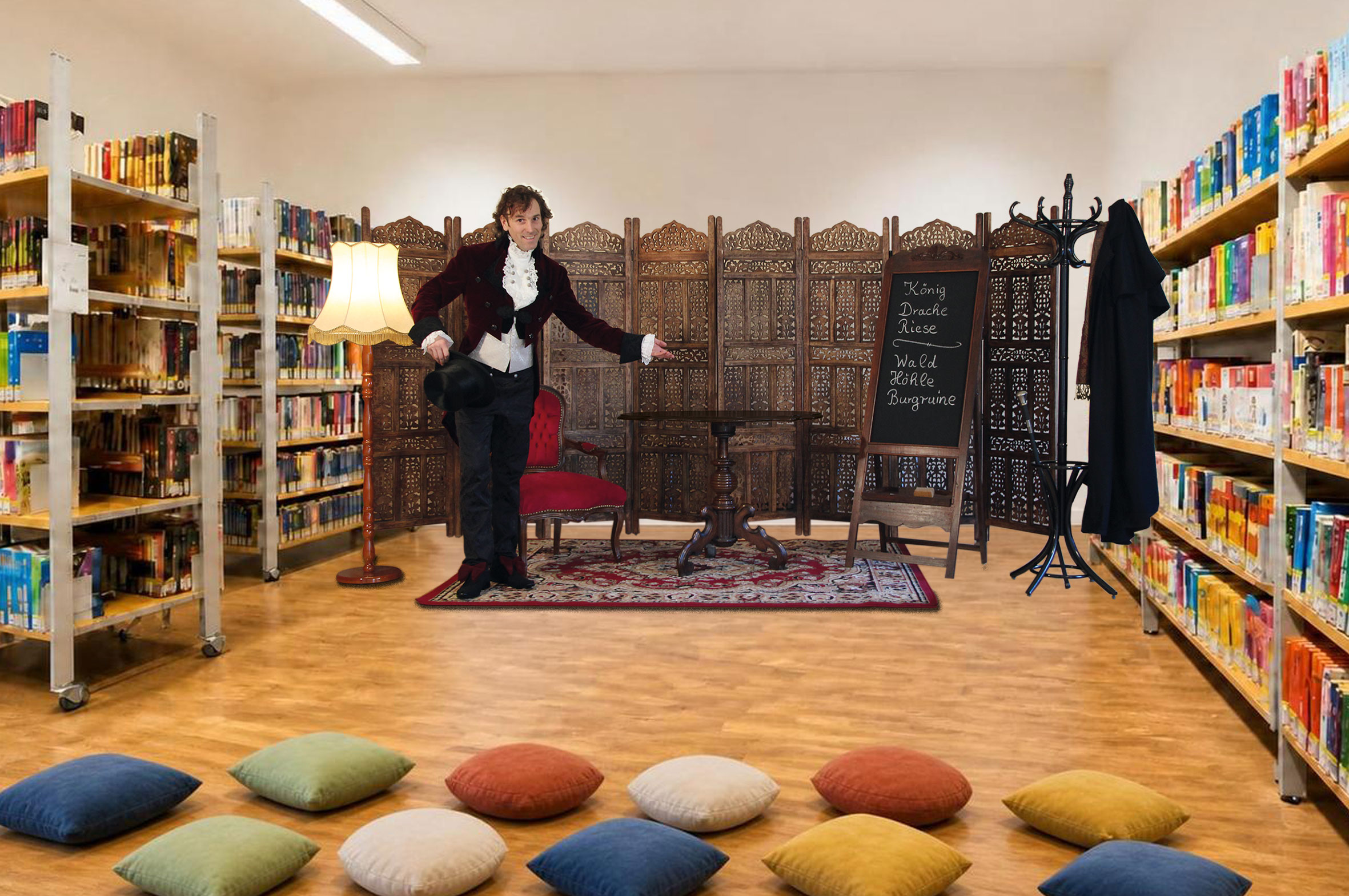 Theater in der Bibliothek